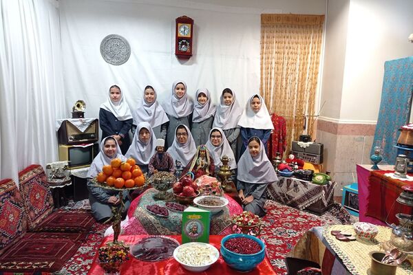 جشن یلدا در ناحیه دو شهرری 
