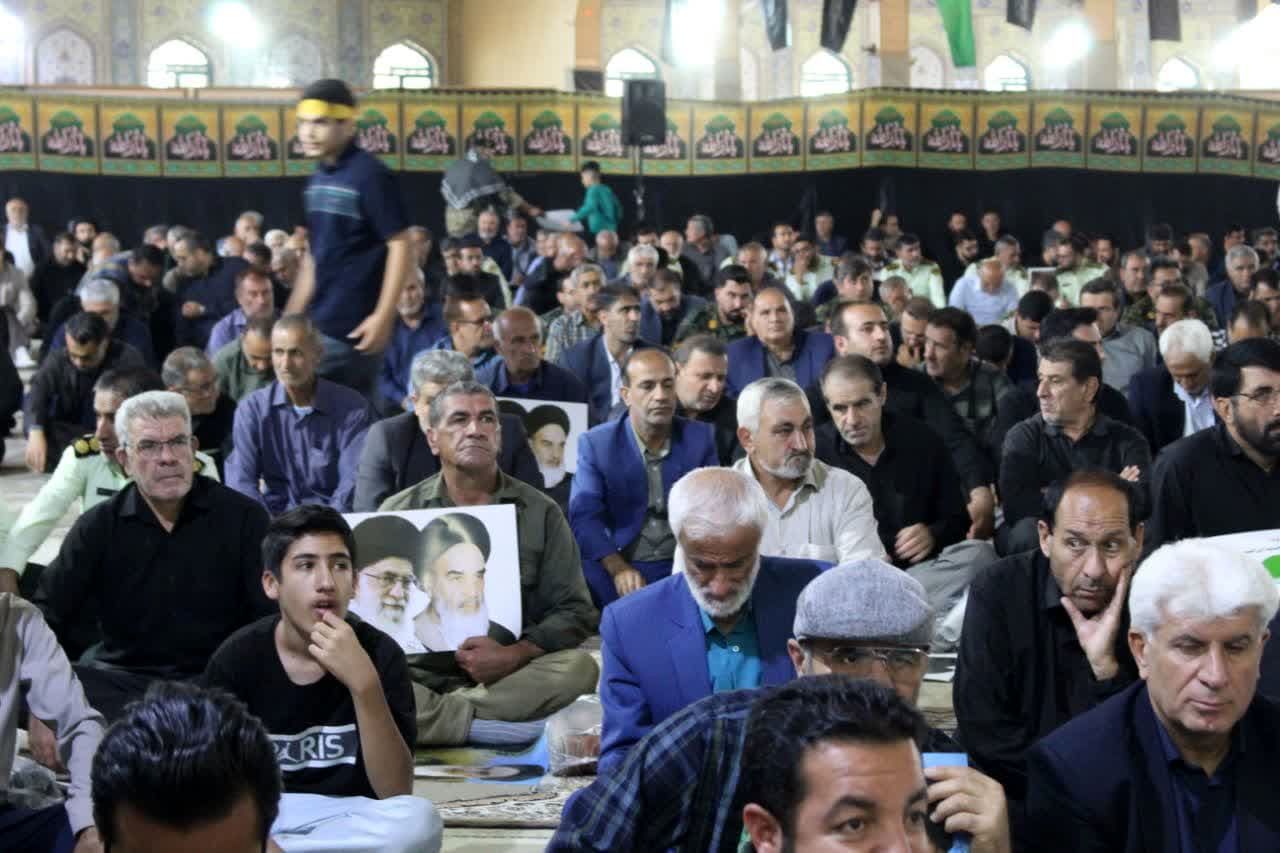 مراسم بزرگداشت شهدای اقتدار در مصلای امام خمینی(ره) یاسوج 