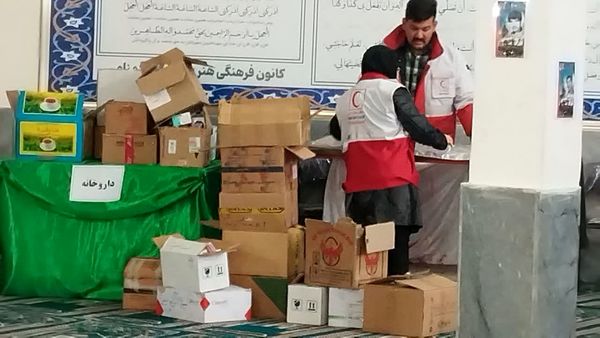 میزخدمت پزشکی به‌مناسبت دهه فجر در استان البرز