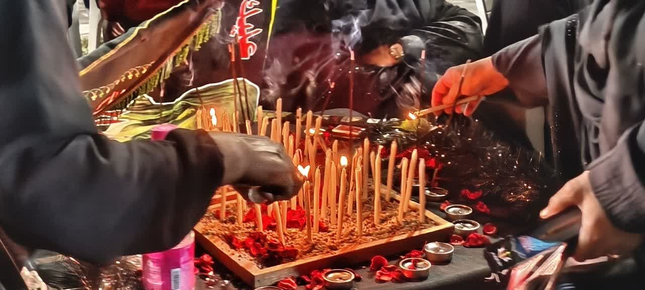 مراسم شام غریبان حسینی در گچساران 