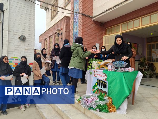 گرامیداشت ولادت امام علی (ع) در هنرستان بصیرت سملقان 