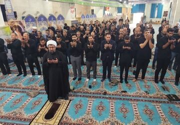 اقامه نماز پرشور عاشورای حسینی در صباشهر