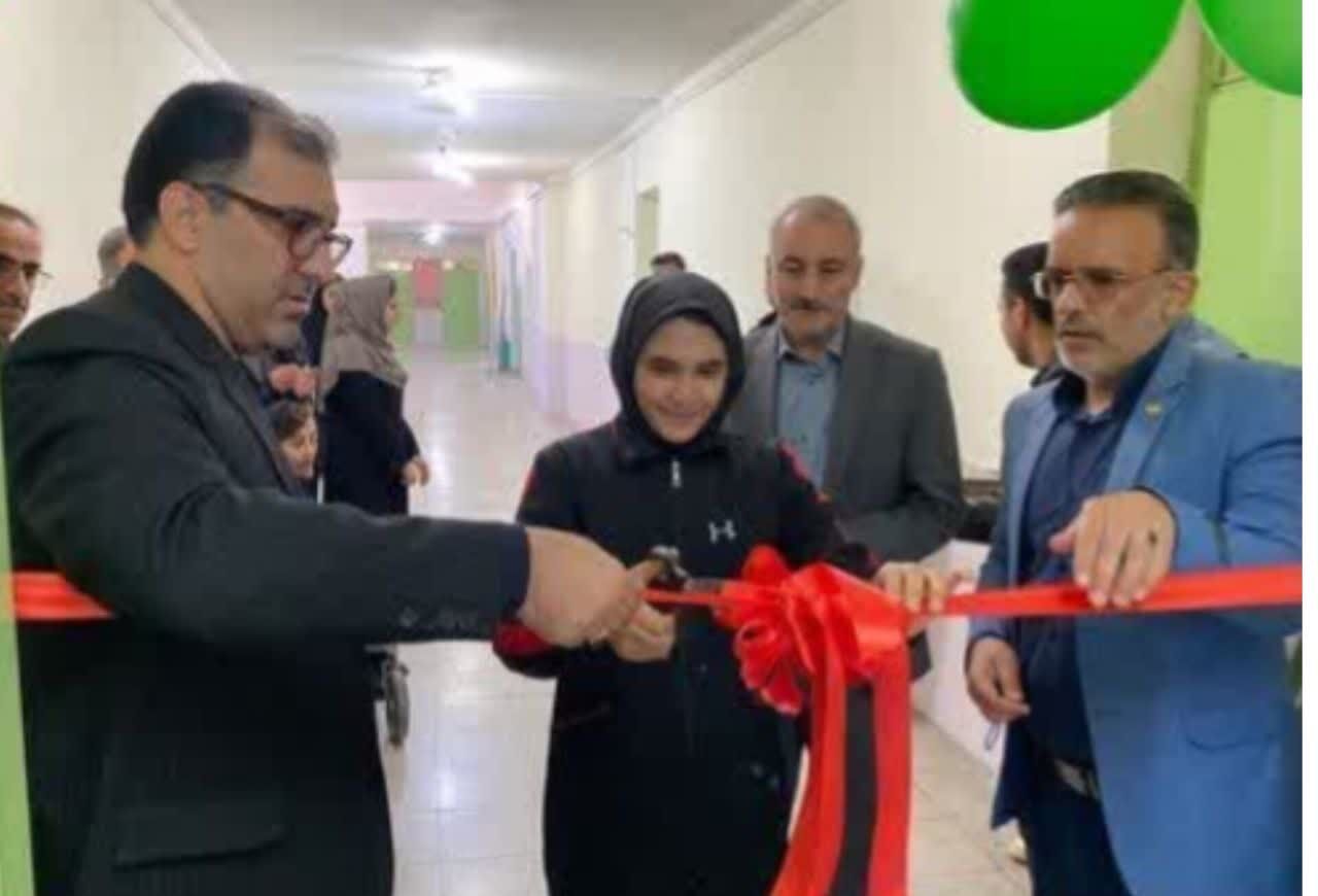 اتاق ورزش آموزشگاه طلوع مهر مهدیشهر به بهره‌برداری رسید