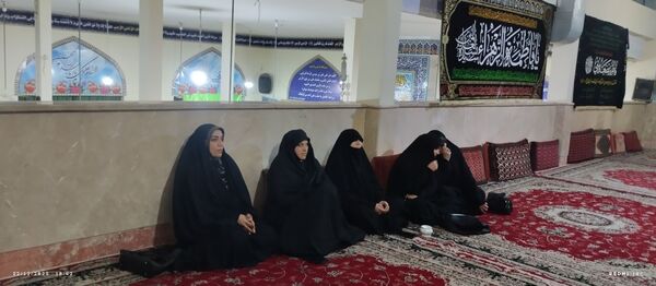 جلسه برنامه ریزی اعتکاف در مسجد چهارده معصوم