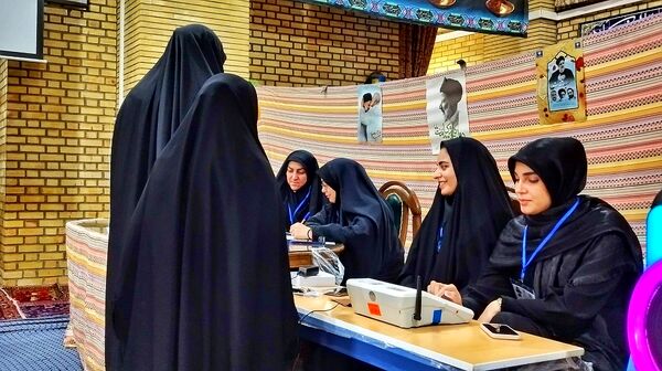حضور پرشور مردم‌ اشتهارد برای دومین بار در پای صندوق‌های رأی