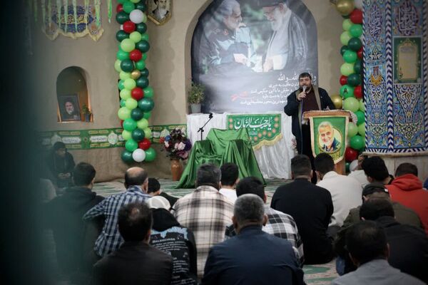 جشن باشکوه نیمه‌شعبان در امامزاده عبدالله (ع) روستای زیارت