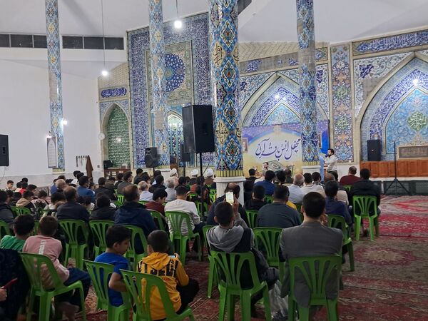 محفل انس با قرآن و میلاد با سعادت امام حسن عسکری( ع) قائمشهر