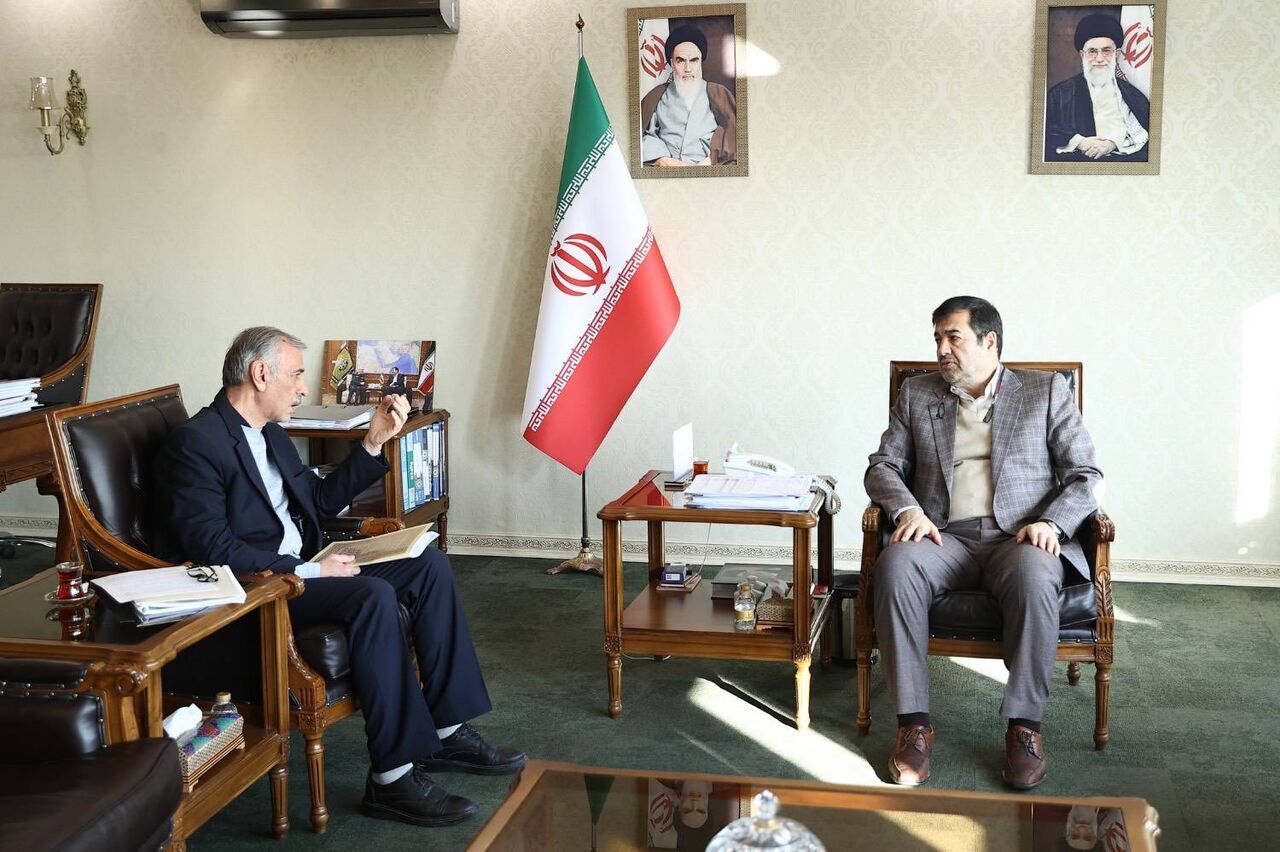 دیدار رییس فدراسیون آمادگی جسمانی با وزیر ورزش