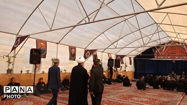بازدید امام جمعه کاشمر از موکب صندوق امام حسین در محور کاشمر-خلیل آباد