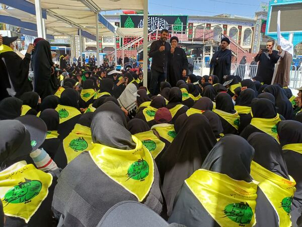حضور کاروان فعالان طرح توانمندسازی و تحول اجتماع‌محور مازندران در عتبات عالیات 