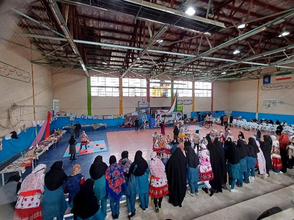 برگزاری جشنواره طرح دختران آفتاب ایران در شیروان
