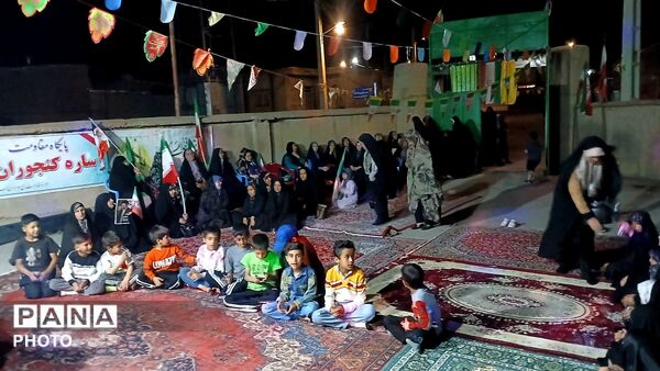 جشن باشکوه عید سعید غدیر در مسجد امام حسین(ع) روستای کنجوران سفلی