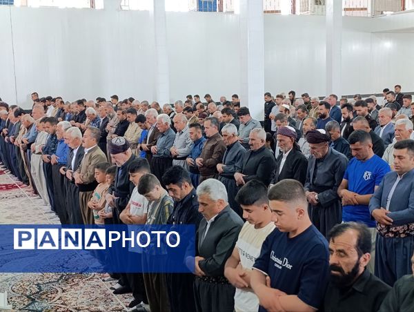 نماز عید سعید قربان در ثلاث باباجانی