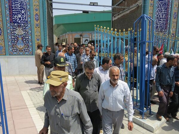 حضور پرشور مردم شهرستان بجنورد در راهپیمایی حمایت از غزه 