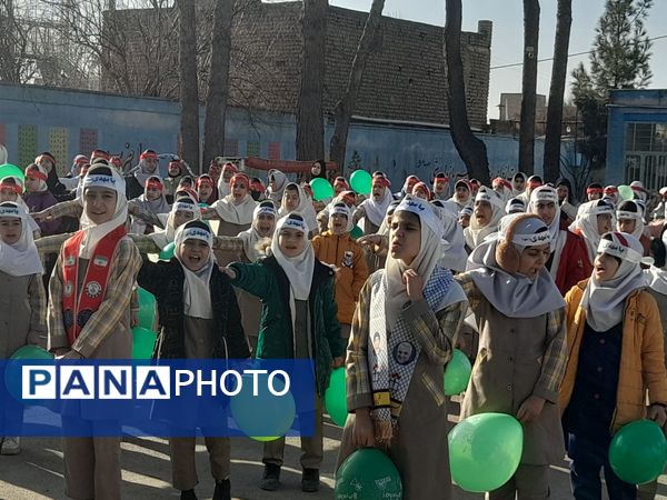 جشن نیمه شعبان در مدرسه شهید محمد حسین الیشه 