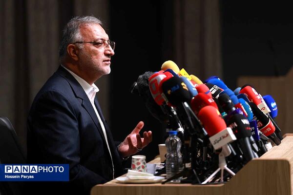 نشست خبری علیرضا زاکانی شهردار تهران