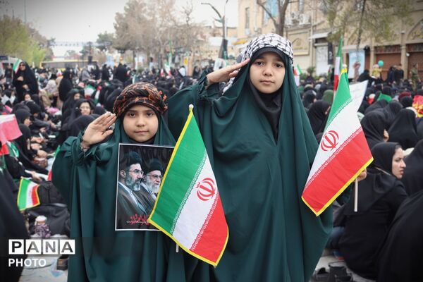 کاپشن صورتی های راهپیمایی قدس