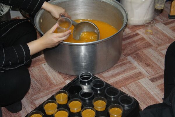 مراسم عزاداری شب هفتم محرم در مسجد امام هادی(ع) شهرکرد