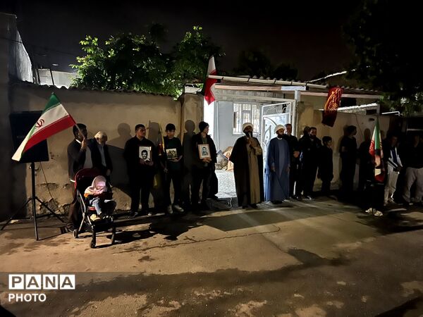 مراسم گرامیداشت یاد و خاطره شهید معلم خیرالله قدسی در شهرک ینگی امام  ساوجبلاغ