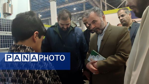 غرفه آموزش و پرورش ناحیه یک در نمایشگاه پژوهش و فناوری مشهد 