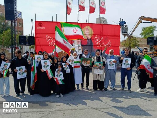 بیعت مردم اهواز با سومین رهبر انقلاب اسلامی
