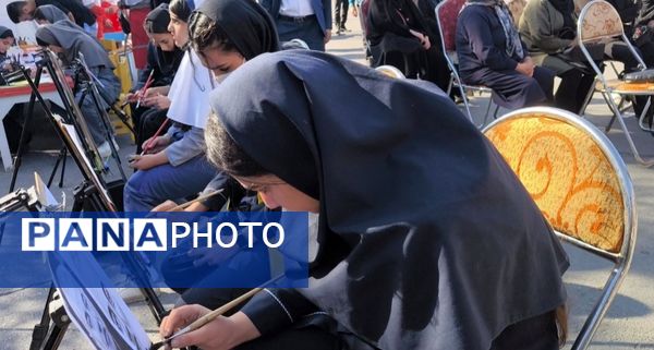 راهپیمایی ۱۳ آبان در شهرستان آباده 