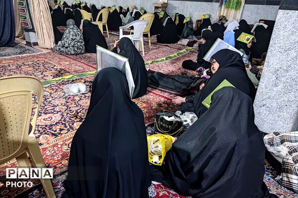 مراسم شب قدر در شرف آباد