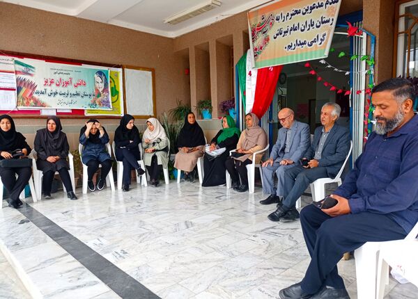 شروع سال تحصیلی جدید در دبیرستان یاران امام گلوگاه 
