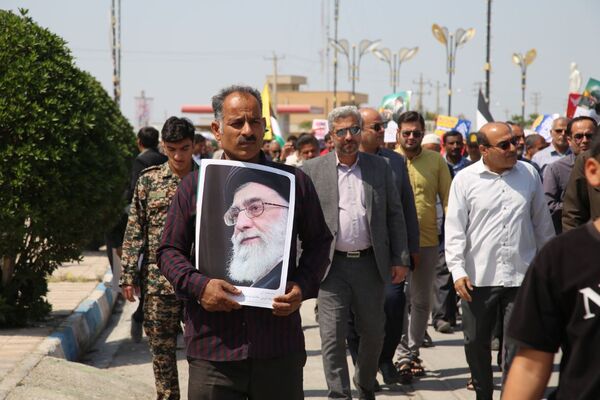 راهپیمایی روز قدس در تنگستان