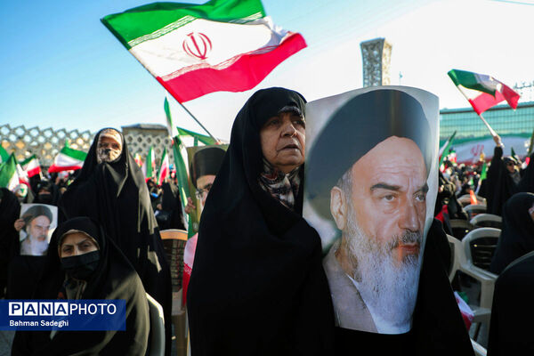 مراسم گرامیداشت حماسه ۹ دی - تهران