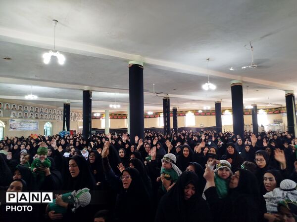 همایش شیرخوارگان حسینی شهرستان بن
