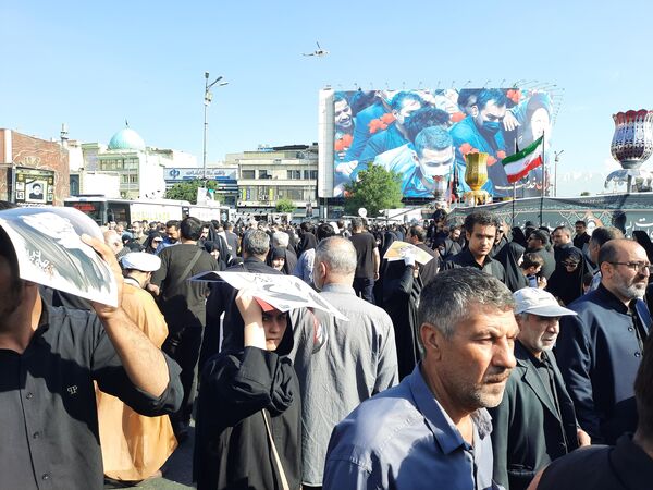 وداع با سید الشهدا خدمت