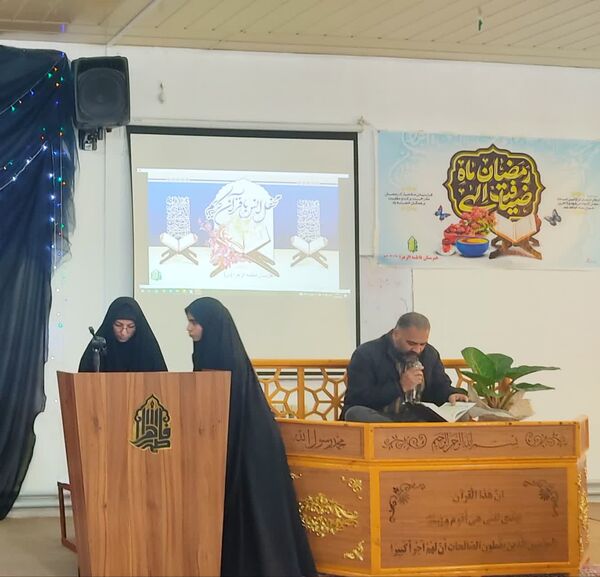 ضیافت افطار در هنرستان فاطمه‌الزهرا (س) بابلسر 