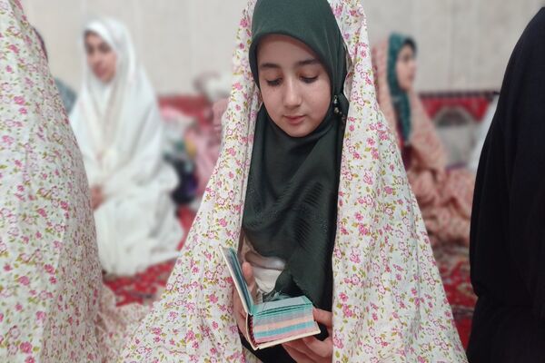 اولین روز  اعتکاف دختران شهرستان جاجرم 