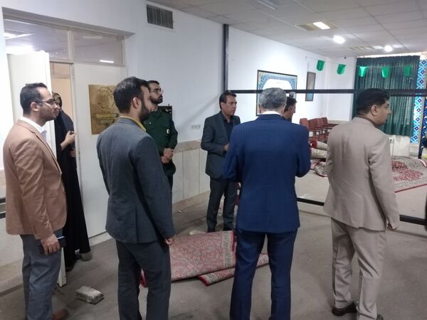 نواخته شدن زنگ مهر،زنگ خیرین و زنگ ایثار  در دبیرستان حسین ملایی