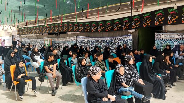 سومین گردهمایی کودکان عاشورایی در امامزاده حسن کرج 