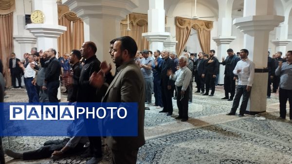 مراسم ترحیم شهید آیت الله رئیسی و همراهانشان در خلیل‌آباد