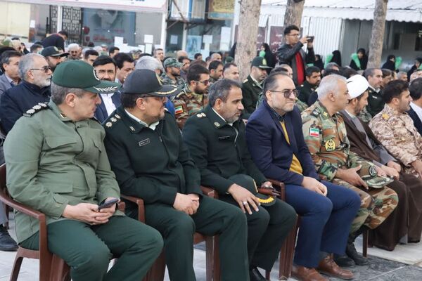 برگزاری آیین غبارروبی مزار شهدا در بجنورد 