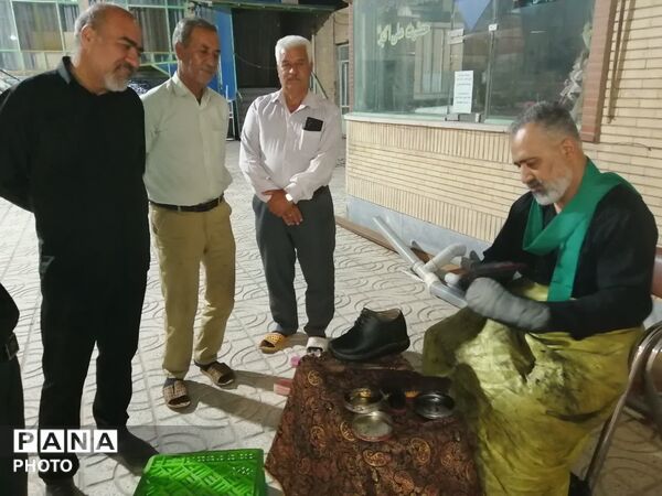 آیین عزاداری شب نهم محرم در هیئت شاهزاده علی اکبر 