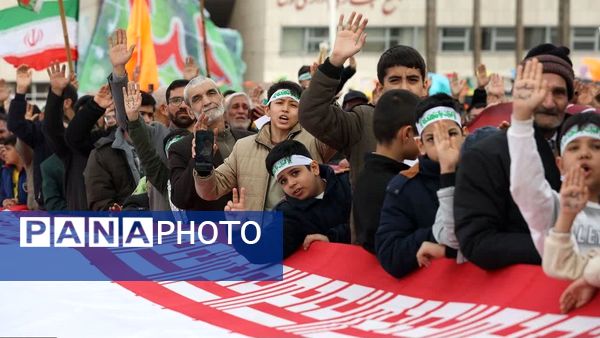 فریاد هم عهدی مردم مشهد با قائم آل محمد در اجتماع عظیم منتظران ظهور