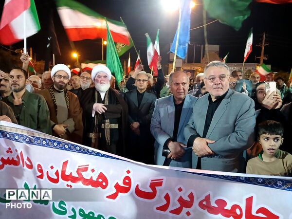 خیزش فاخر فرهنگیان و دانش آموزان کردکوی