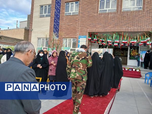 استقبال از شهید گمنام و دومین روز از تجلی وفا و فداکاری در تربت حیدریه