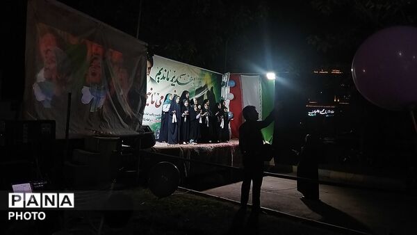 نود و پنجمین شب از شب های مقاومت بلوار جمهوری نیشابور در قاب پانا 