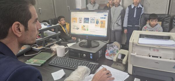 جلسه توجیهی خبرنگاران دبستان نیما کاشمر