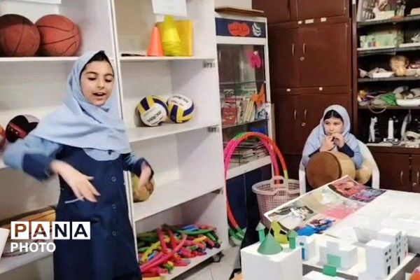 نمایشگاه طرح جابر در دبستان شهید مجید مجیدی ناحیه دو شهرری 