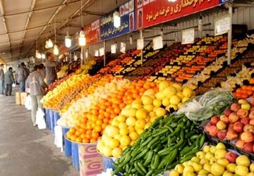 ۵ بازار میوه و تره بار در آستانه افتتاح شهرداری تهران