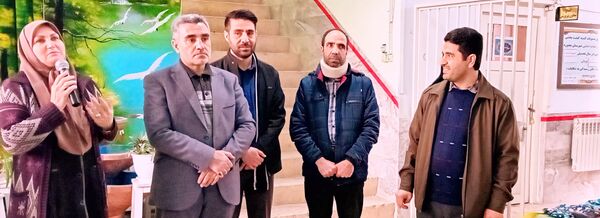 نمایشگاه هفته هنرهای مدرسه (ماها) در دبیرستان سمیه بجنورد