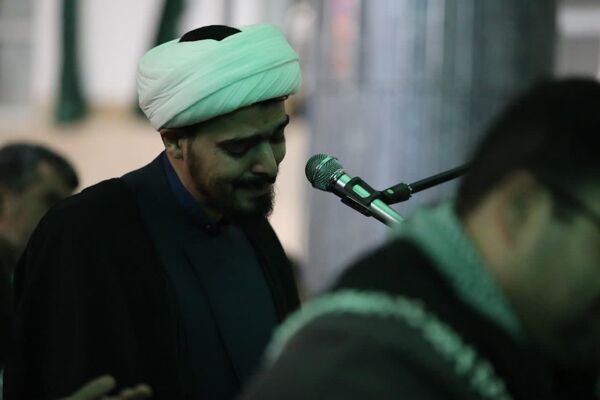 مراسم جشن و احیای نیمه شعبان در مسجدالرضا اشکذر