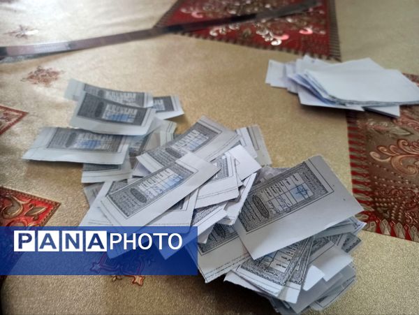 انتخابات شورای دانش‌آموزی در دبیرستان نمونه اندیشه