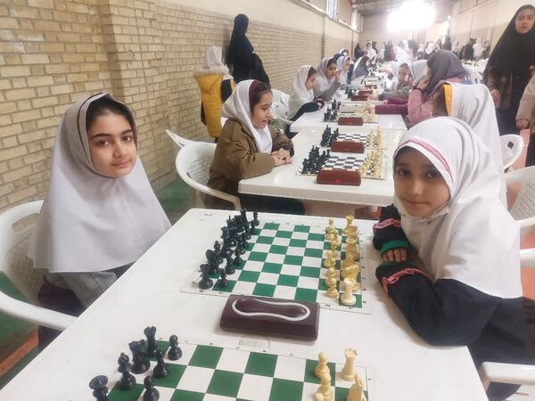  مسابقات شطرنج دختران مقطع ابتدایی شهرستان قدس